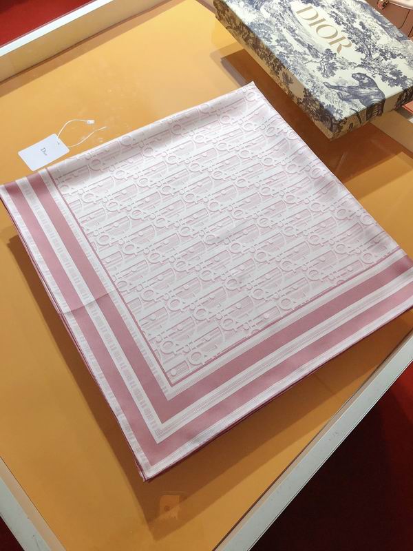 Dior silk scarf 90X90cm E28 (18)